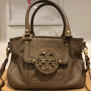 Tory Burch Tan Leather Crossbody Bag